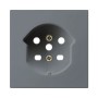 HAGER Frontplatte Kallysto T15 anthrazit