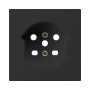 HAGER Frontplatte Kallysto T15 schwarz