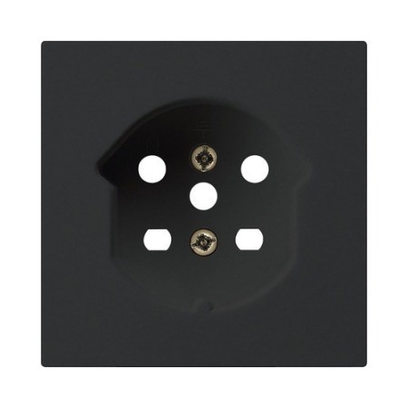 HAGER Frontplatte Kallysto T15 schwarz