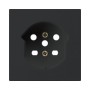 HAGER Frontplatte Kallysto T15 schwarz