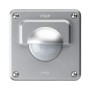 HAGER Bewegungsmelder Robusto 180° aluminium