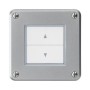 HAGER Storenschalter Robusto mechanisch 10A 250V aluminium