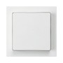 HAGER Frontplatte Druckschalter weiss