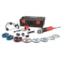 Flex-Tools Rohrbandschleifer und Bandfeile TRINOXFLEX im Set