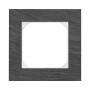 HAGER Abdeckrahmen ART 1fach Schiefer schwarz