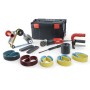 Flex-Tools Satiniermaschine und Rohrbandschleifer TRINOXFLEX im Set