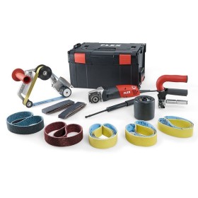 Flex-Tools Satiniermaschine und Rohrbandschleifer TRINOXFLEX im Set
