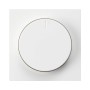 HAGER Frontplatte Drehdimmer weiss