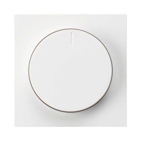 HAGER Frontplatte Drehdimmer weiss