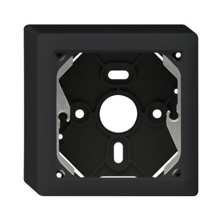 HAGER Aufputz Gehäuse 39mm schwarz