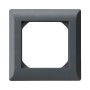 HAGER Abdeckrahmen K Line 1fach anthrazit