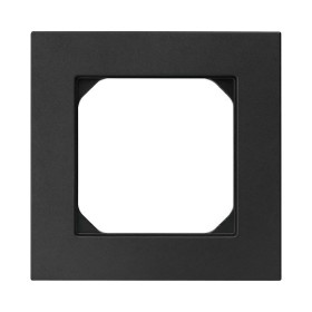 HAGER Abdeckrahmen K Pro 1fach schwarz