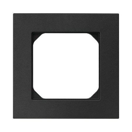 HAGER Abdeckrahmen K Pro 1fach schwarz