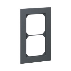 HAGER Abdeckrahmen K Pro 2fach anthrazit