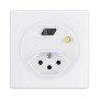 HAGER Sidos-Steckdose T13 C basico UP
