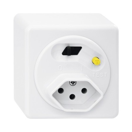HAGER Sidos-Steckdose T13 Q basico AP
