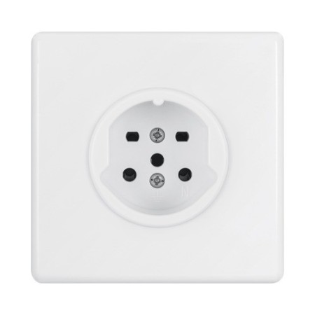 HAGER Basico UP Steckdose T15 IP 20 weiss