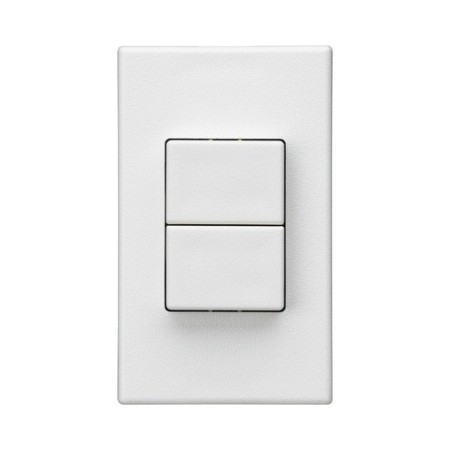 HAGER FLF UP Doppelschalter SCH1 IP 20 weiss