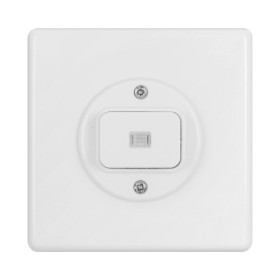 HAGER Basico UP Wechselschalter SCH3 IP 20 weiss beleuchtet