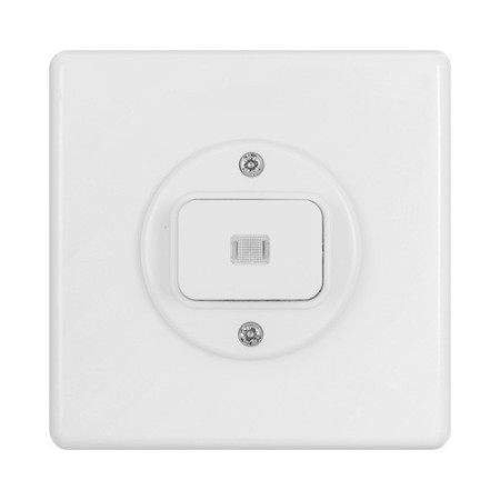 HAGER Basico UP Wechselschalter SCH3 IP 20 weiss beleuchtet