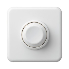 HAGER Basico UP Drehdimmer Phasenanschnitt 20-250W IP 20 weiss