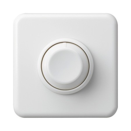 HAGER Basico UP Drehdimmer Phasenanschnitt 20-250W IP 20 weiss