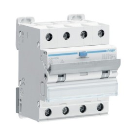 HAGER Fehlerstrom-Leitungsschutzschalter C-16A/30mA, 6kA 4P Typ A