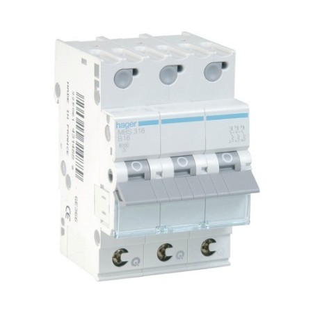 HAGER Leitungsschutzschalter LS C32A 3-polig Hager MCN 332