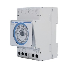 HAGER Quarz Zeitschaltuhr IP20 mit Wochenprogramm