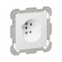 HAGER Kallysto Steckdose T15 weiss