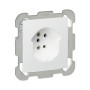 HAGER Kallysto Steckdose T15 weiss