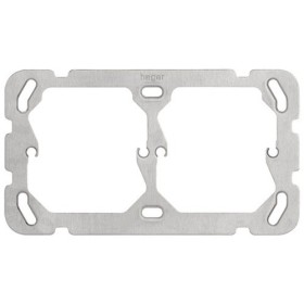 HAGER Kallysto Montageplatte 2fach horizontal
