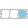 HAGER Kallysto Montageplatte 3fach (3xT13) horizontal