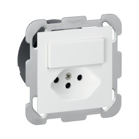 HAGER Kallysto Kurzhub Lichtregler mit T13 20-400W weiss