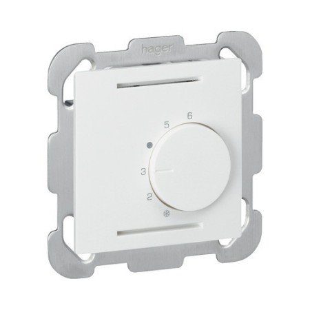 HAGER Kallysto Thermostat IP20 weiss