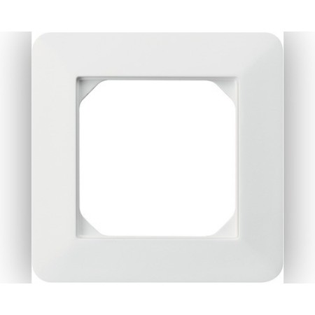 HAGER Kallysto.pro Abdeckrahmen 1fach weiss