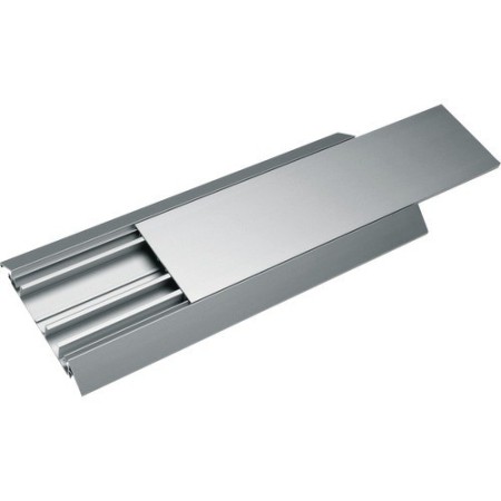 HAGER Aufbodenkanal 125x18 mm 2m alu