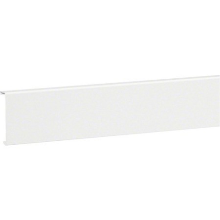 HAGER Sockelleistenkanal 20080 Oberteil 20x80 mm 2m weiss