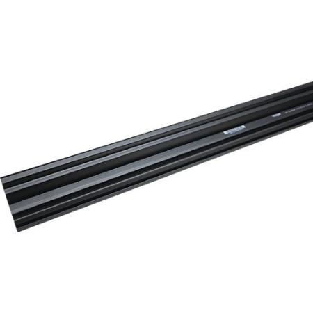 HAGER Sockelleistenkanal 20080 Unterteil 20x80 mm 2m schwarz