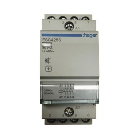 HAGER Installationsschütz 25A 4 Schliesser Hager ESC425S