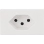 HAGER FLF Steckdose T13 weiss
