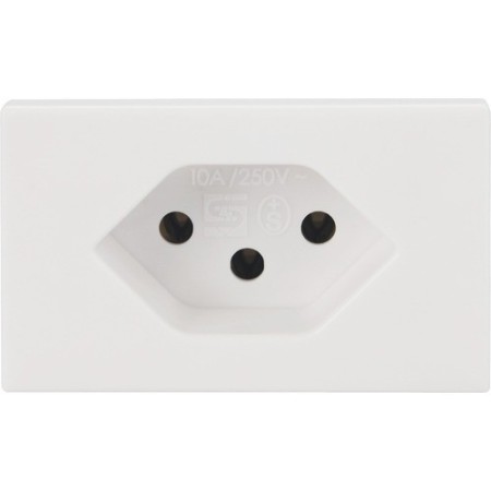 HAGER FLF Steckdose T13 weiss