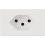 HAGER FLF Steckdose T13 weiss