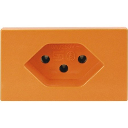 HAGER FLF Steckdose T13 orange