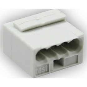 Steckklemme 4x0,6-0,8 mm2 10 Stk