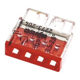 Steckklemme Wago 2273-204 4x0.5-2.5mm² 100 Stück