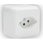 Mica AP Steckdose T13 weiss
