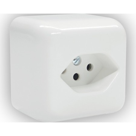 Mica AP Steckdose T13 weiss