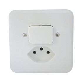 Mica UP Kombination Ein/Ausschalter SCH0/3/T13 weiss