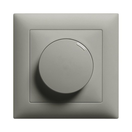 Edizio Due UP Drehdimmer Phasenanschnitt 40-600W dunkelgrau